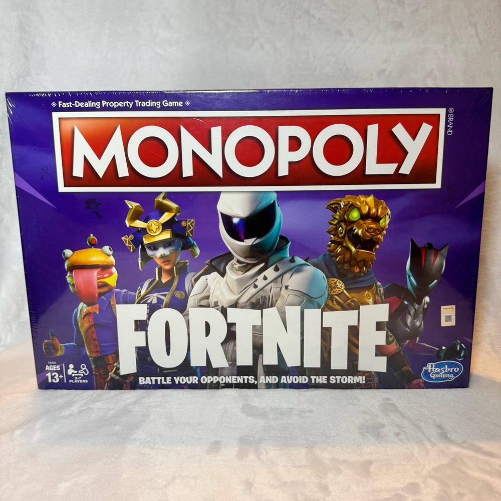 NEW Monopoly Fortnite Edition Board Game Family Fun NIB Epic Games Hasbro
